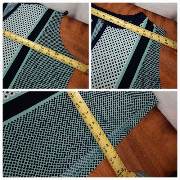 Jones New York Geometric Sleeveless Top - Picture 8 of 8